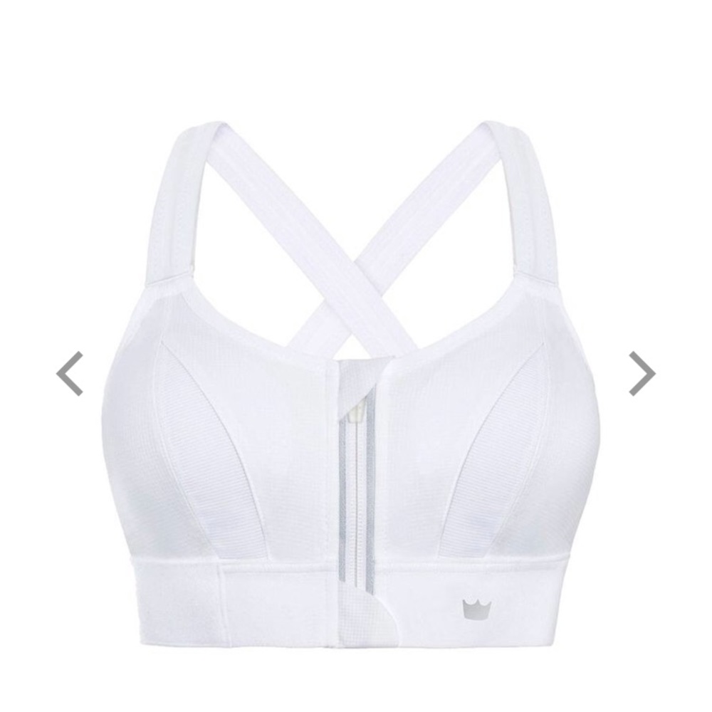 White Shefit Sports Bra